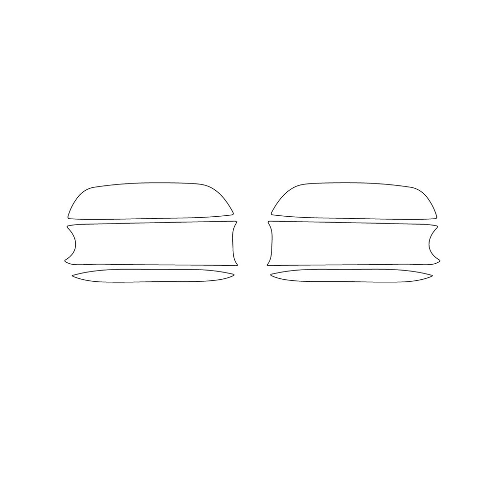 Mercedes-Benz R107 SL Door Handle Cup – PPF Paint Protection Film Precut – Anti-scratch — view 4