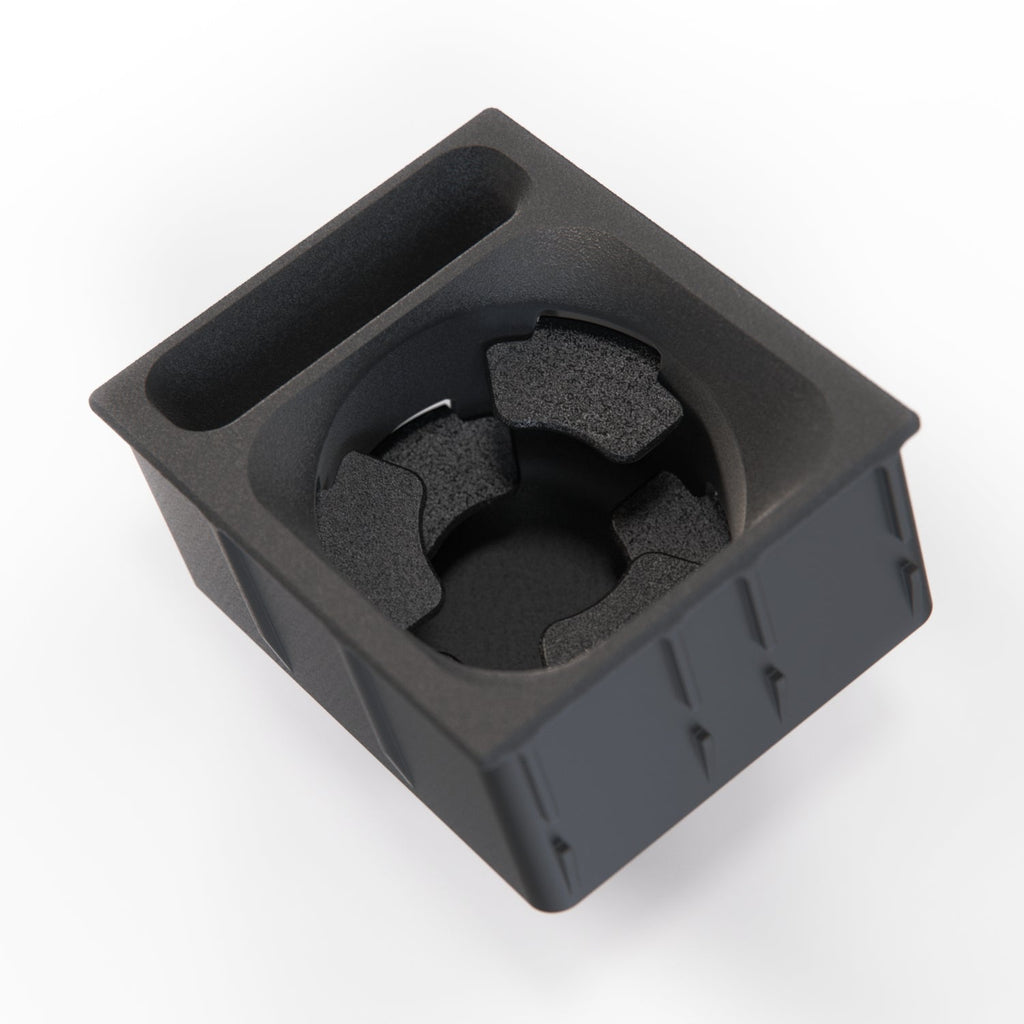 Mercedes R129 SL Custom Cup Holder & Mobile Phone Holder - Center Console Replacement — view 11