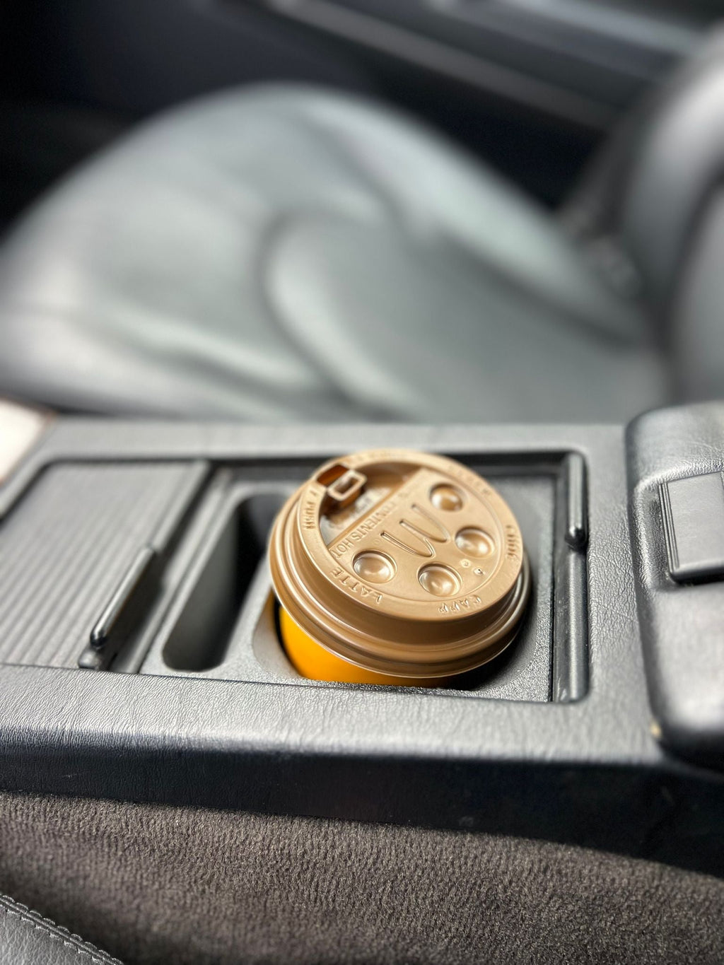 Mercedes R129 SL Custom Cup Holder & Mobile Phone Holder - Center Console Replacement — view 2