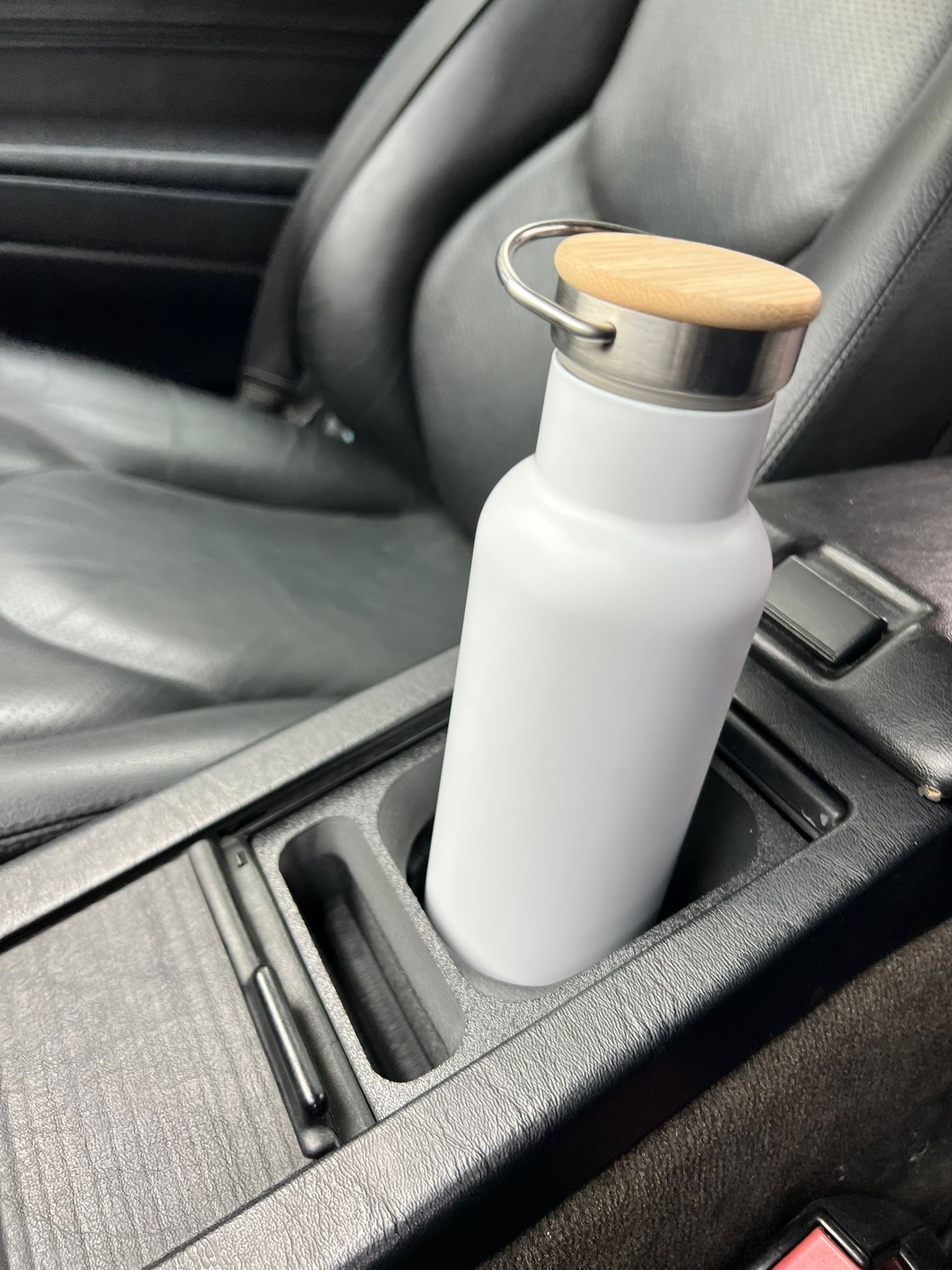 Mercedes R129 SL Custom Cup Holder & Mobile Phone Holder - Center Console Replacement — view 4