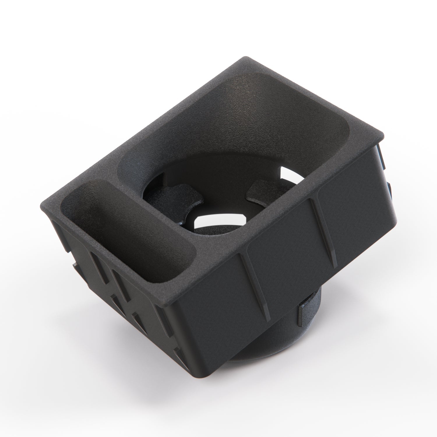 Mercedes R129 SL Custom Cup Holder & Mobile Phone Holder - Center Console Replacement — view 10