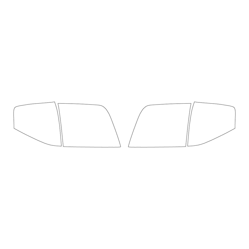 Mercedes-Benz R129 SL Facelift Headlights – 3m Pro Transparent Ppf Paint Protection Film — view 3