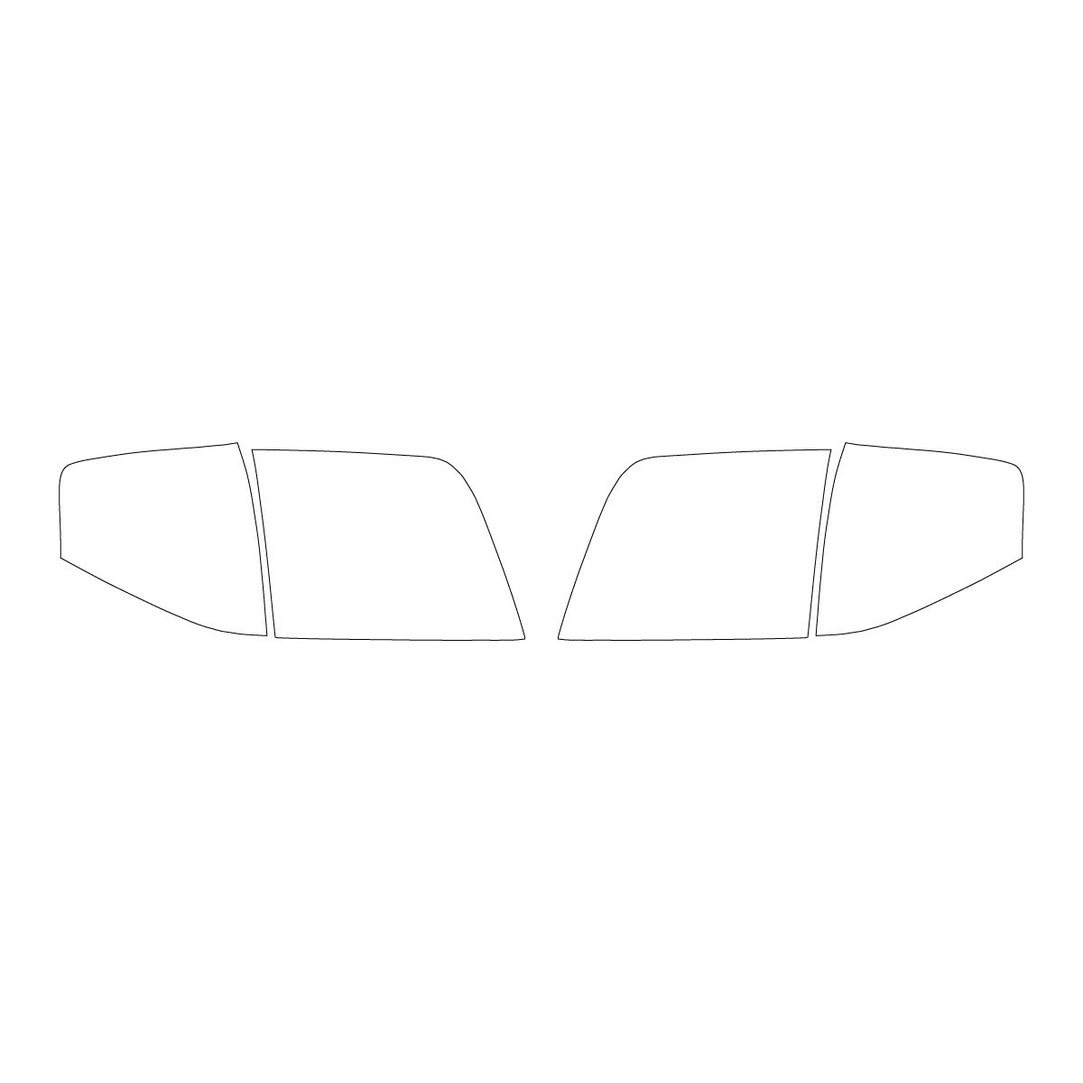 Mercedes-Benz R129 SL Facelift Headlights – 3m Pro Transparent Ppf Paint Protection Film — view 3
