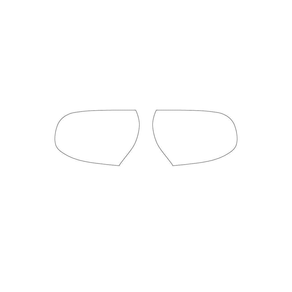 Mercedes-Benz R129 SL Facelift Mirrors Cover – 3m Pro Transparent PPF Paint Protection — view 3