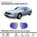 Mercedes-Benz R129 SL Facelift Mirrors Cover – 3m Pro Transparent PPF Paint Protection