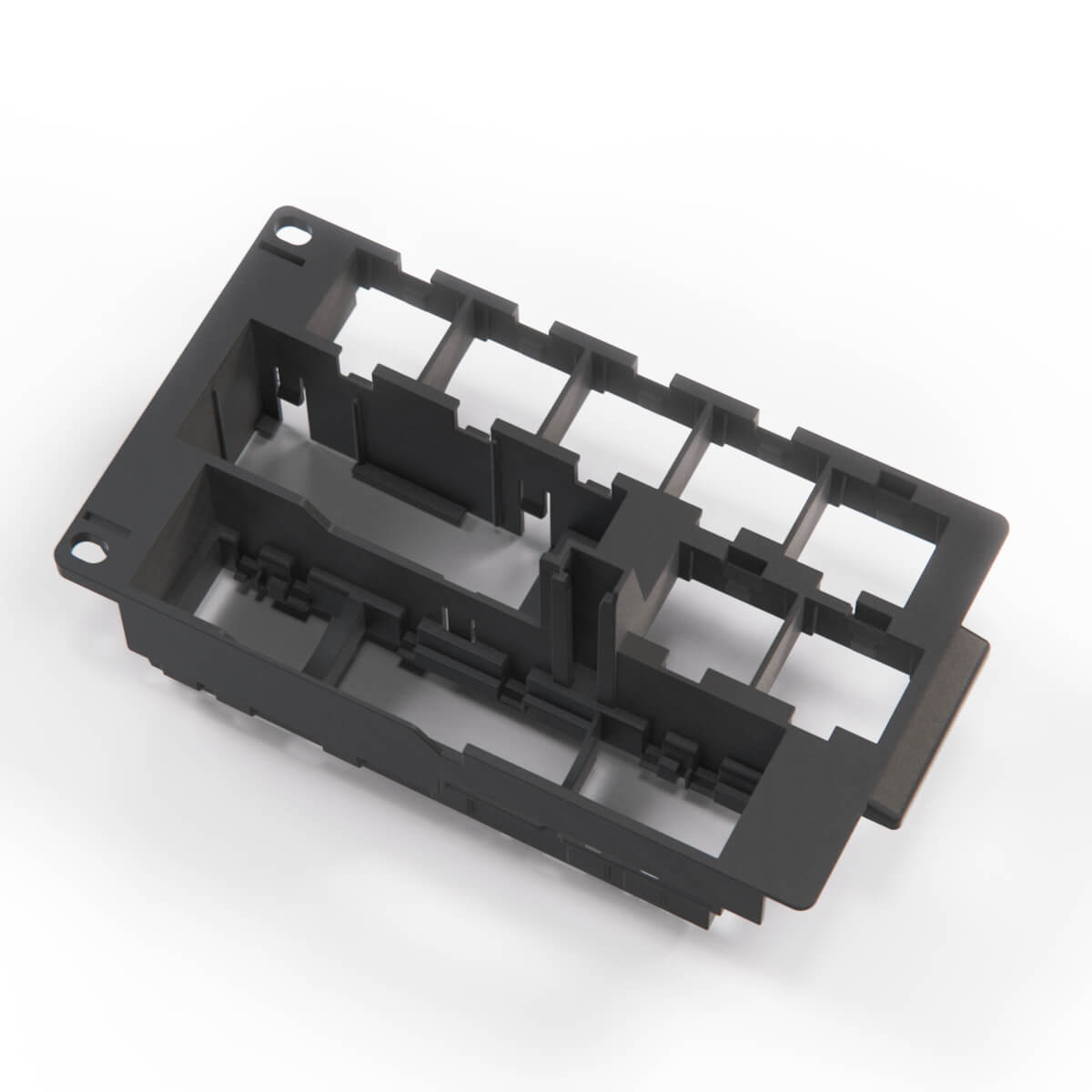 Mercedes-Benz R129 SL Fuse Box Bracket Black (A1295450140) — view 2