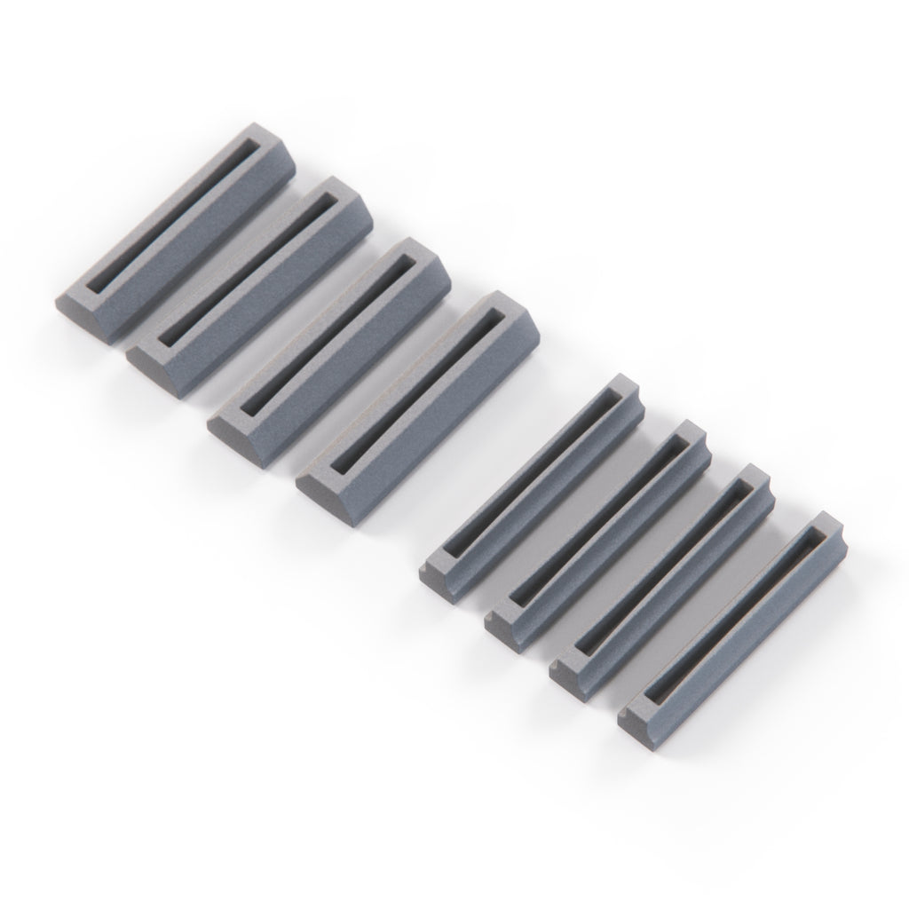 Mercedes-Benz R107 SL Slc Complete 1 Set of Seat Rail Plastic Sliding Jaw — view 2