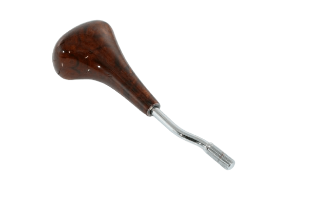 Mercedes-Benz W107 W115 W123 Automatic Shift Gear Knob Burl Walnut (A1232670410) — view 3