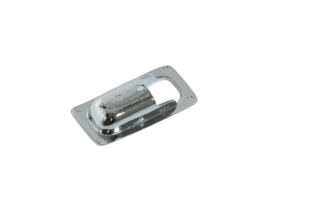 Mercedes-Benz W111 W113 W114 Inner Door Handle Chrome Trim (A1137660011) — view 3