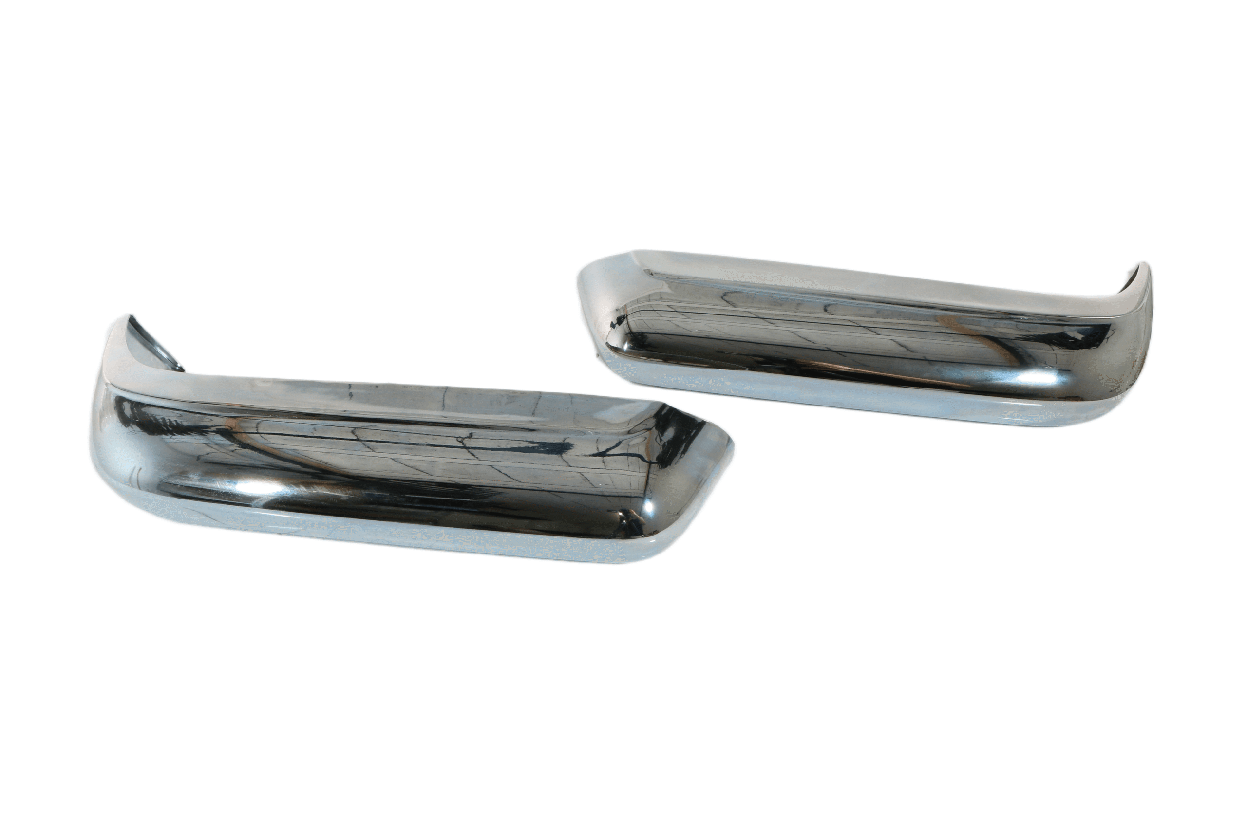 Mercedes-Benz W113 Pagoda Chrome Bumper Set of 5 Front and Rear — view 3