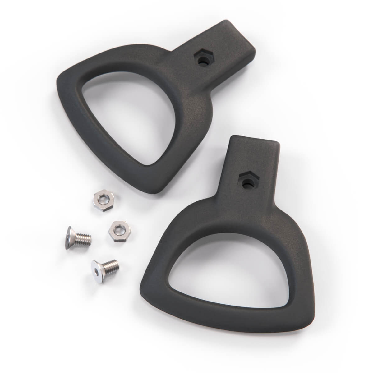 Mercedes-Benz W114 W115 W116 Seat Adjustment Lever Repair Kit Set of 2 Black — view 4