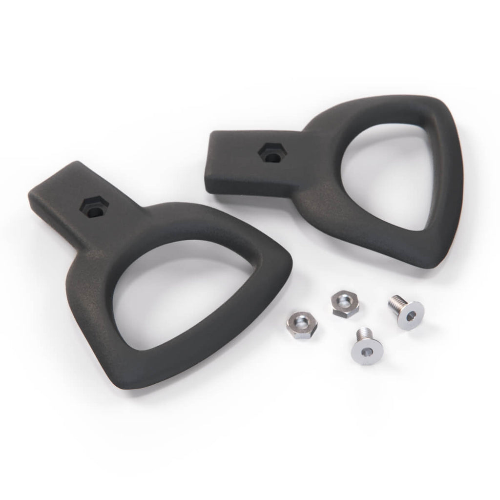 Mercedes-Benz W114 W115 W116 Seat Adjustment Lever Repair Kit Set of 2 Black