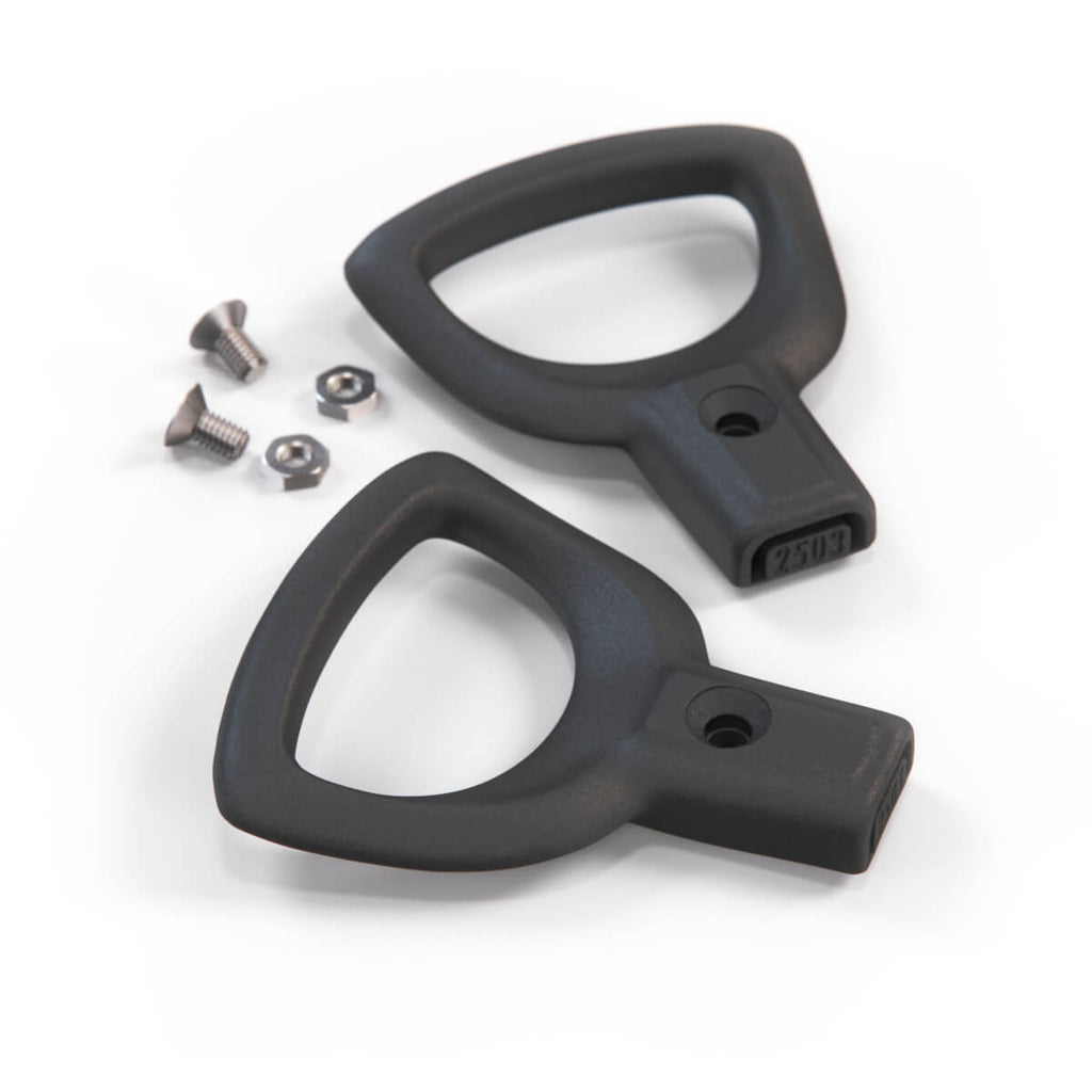 Mercedes-Benz W114 W115 W116 Seat Adjustment Lever Repair Kit Set of 2 Black — view 3