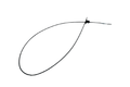 Mercedes-Benz W116 Engine Hood Release Cable (A1168800259)