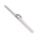 Mercedes-Benz W116 Glove Compartment Trim Panel Decorative Rod Glove Box Molding Chrome