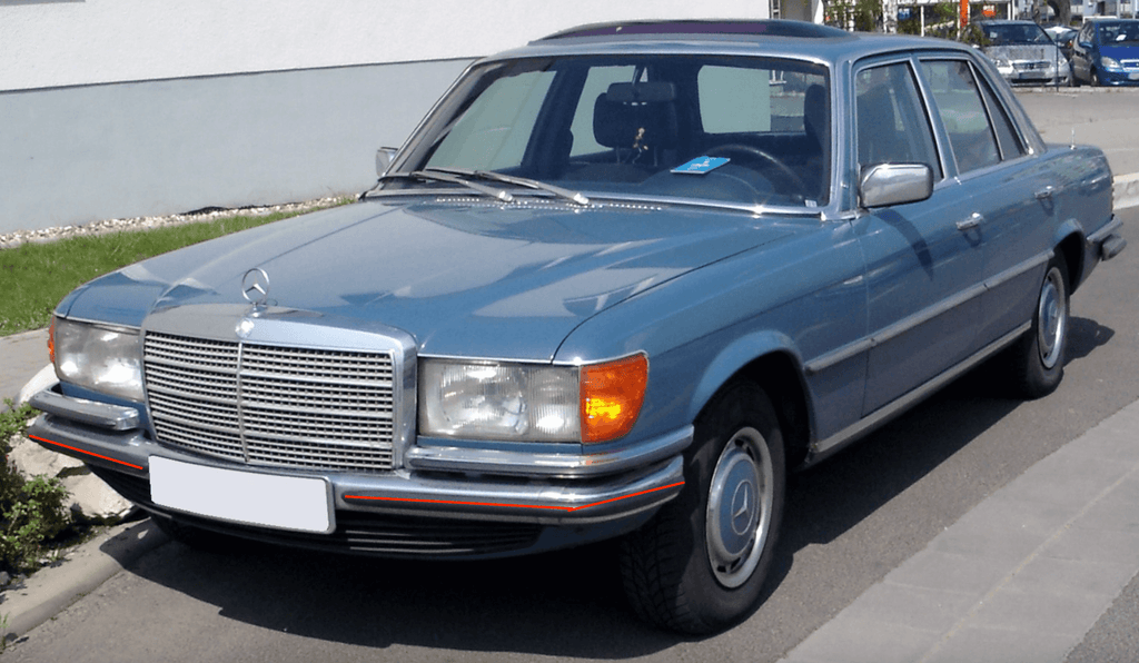 Mercedes-Benz W116 Protection Strip for Bumper (A1168850221) — view 4