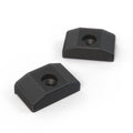 Mercedes-Benz W116 Rubber Grille Buffer Set of 2 Black (A1169870439)