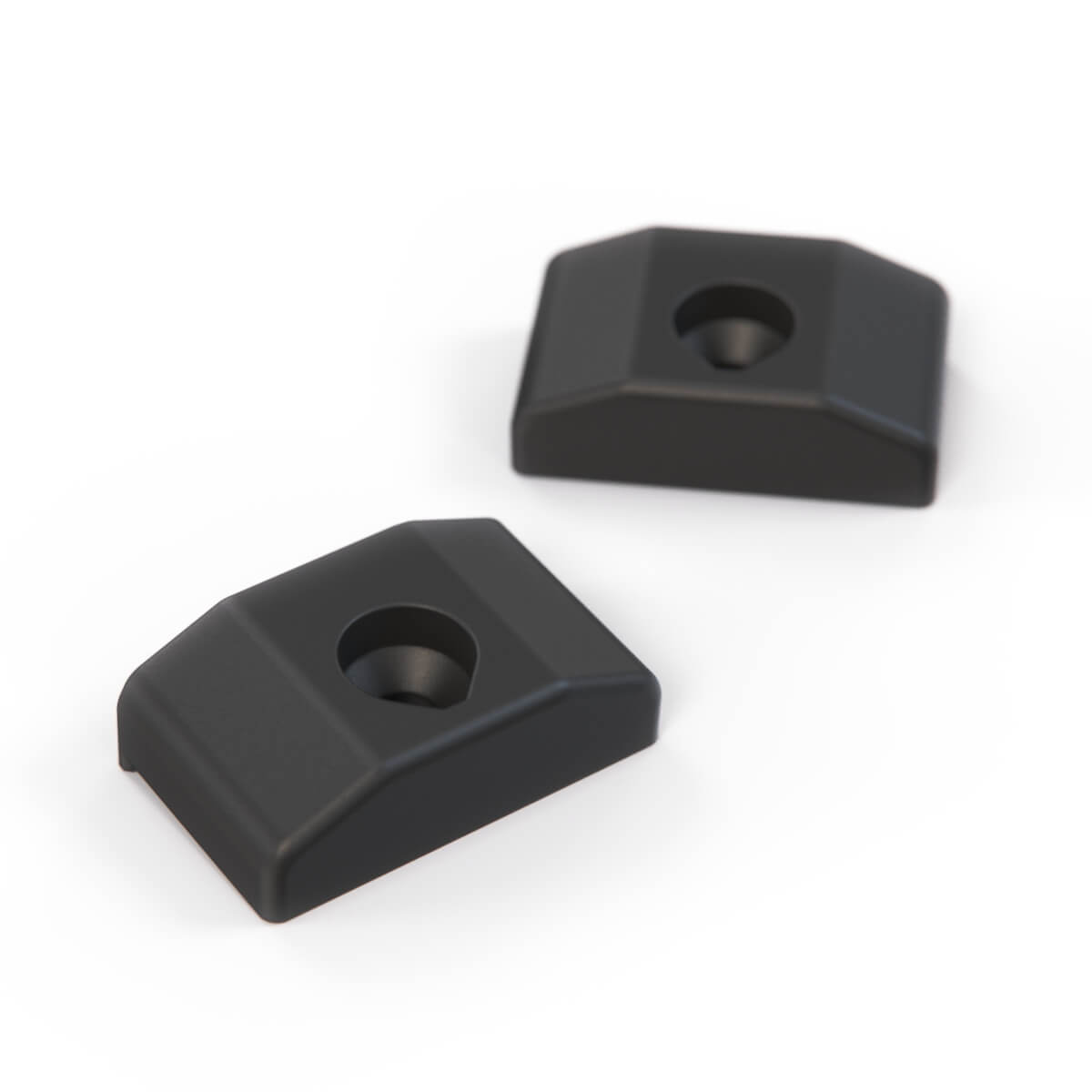 Mercedes-Benz W116 Rubber Grille Buffer Set of 2 Black (A1169870439)
