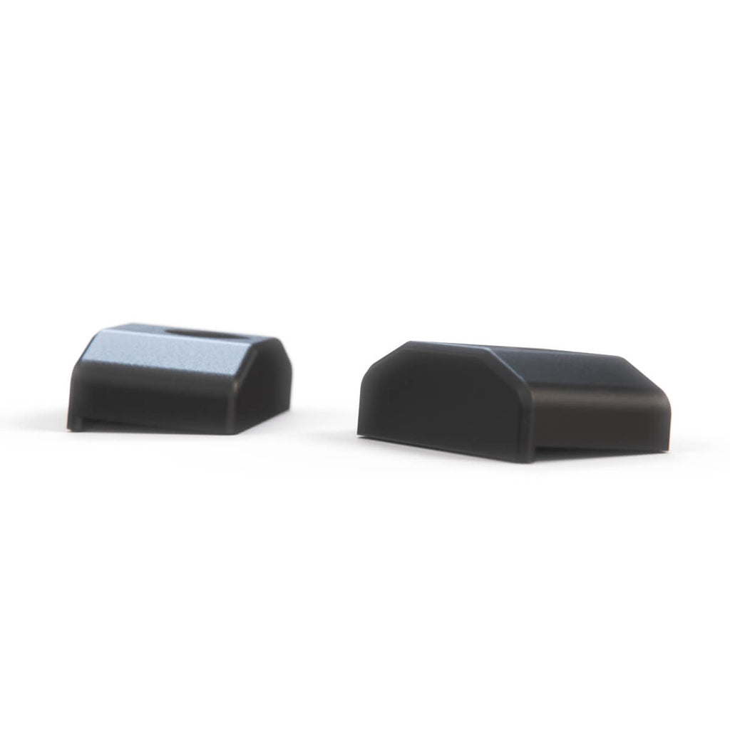 Mercedes-Benz W116 Rubber Grille Buffer Set of 2 Black (A1169870439) — view 3