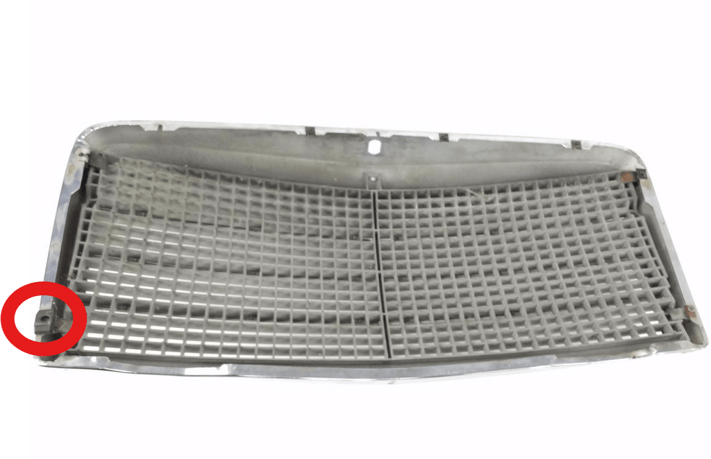 Mercedes-Benz W116 Rubber Grille Buffer Set of 2 Black (A1169870439) — view 5