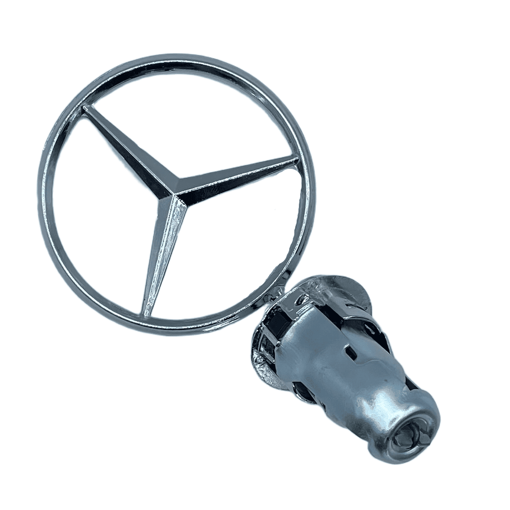 Mercedes-Benz W123 C123 W124 Bonnet Star Badge Emblem (A1248800086 / A2018800086) — view 6
