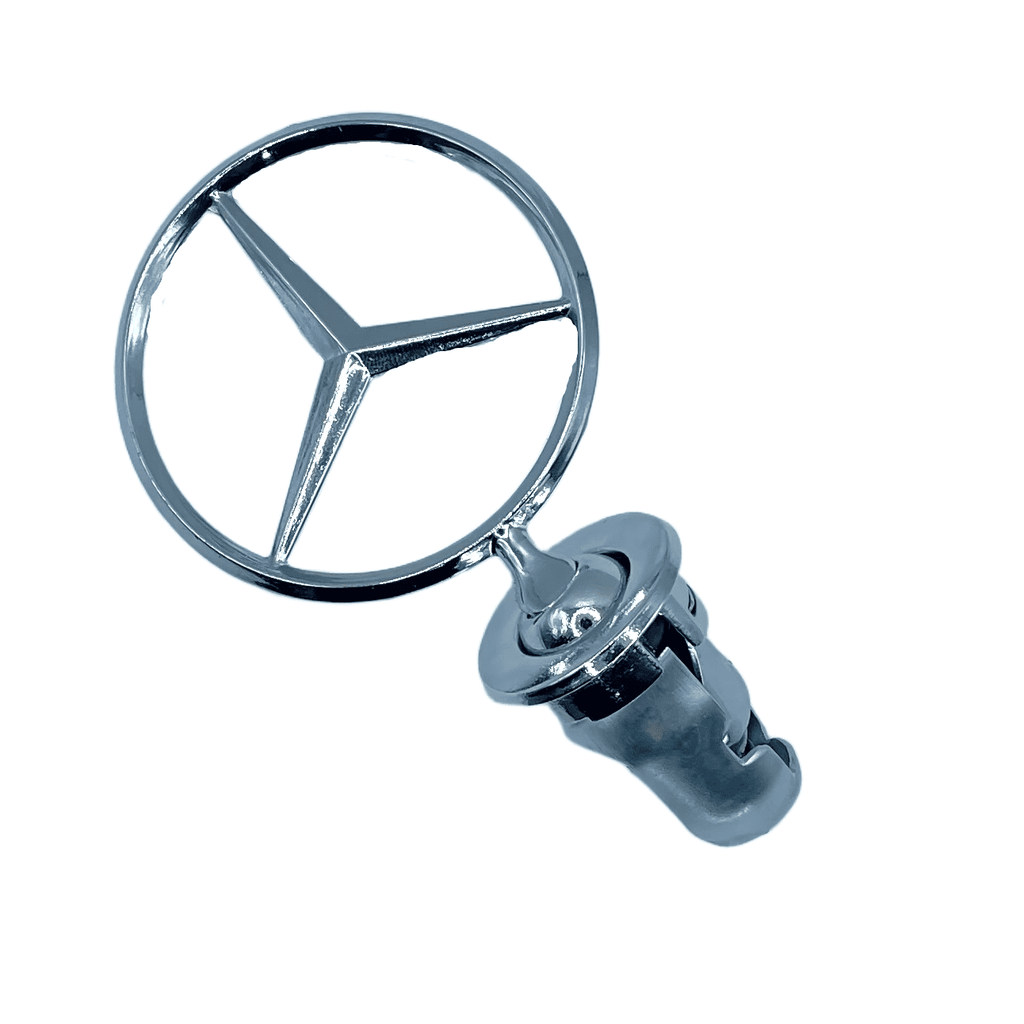 Mercedes-Benz W123 C123 W124 Bonnet Star Badge Emblem (A1248800086 / A2018800086) — view 7
