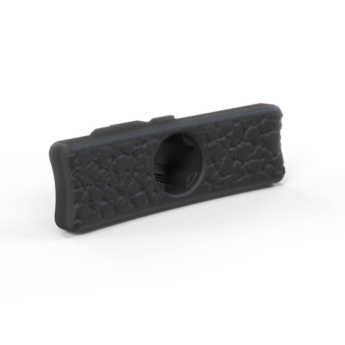 Mercedes-Benz W123 Glove Box Lock Handle with Lock Hole Black (A1236800084) — view 2