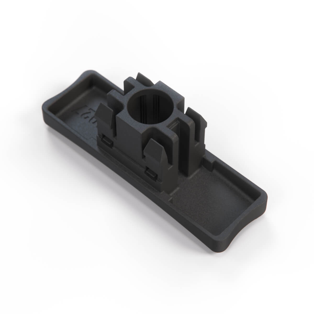 Mercedes-Benz W123 Glove Box Lock Handle with Lock Hole Black (A1236800084) — view 4