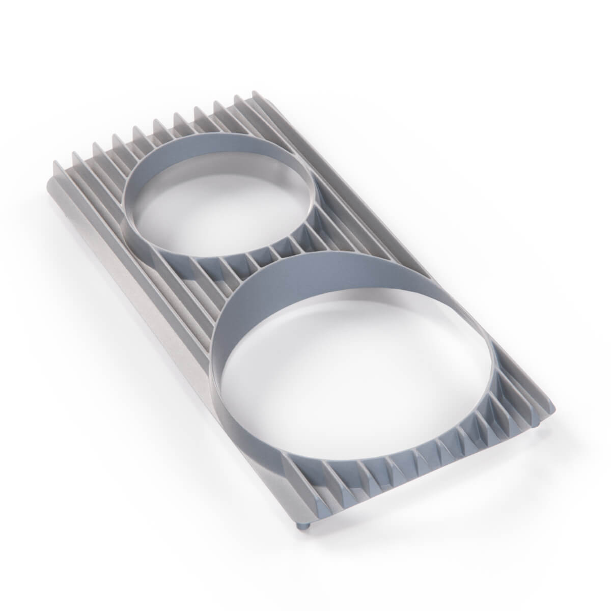 Mercedes-Benz W123 Headlight Lens Hella Gray Left or Right (A1238260103 / A1238260203)