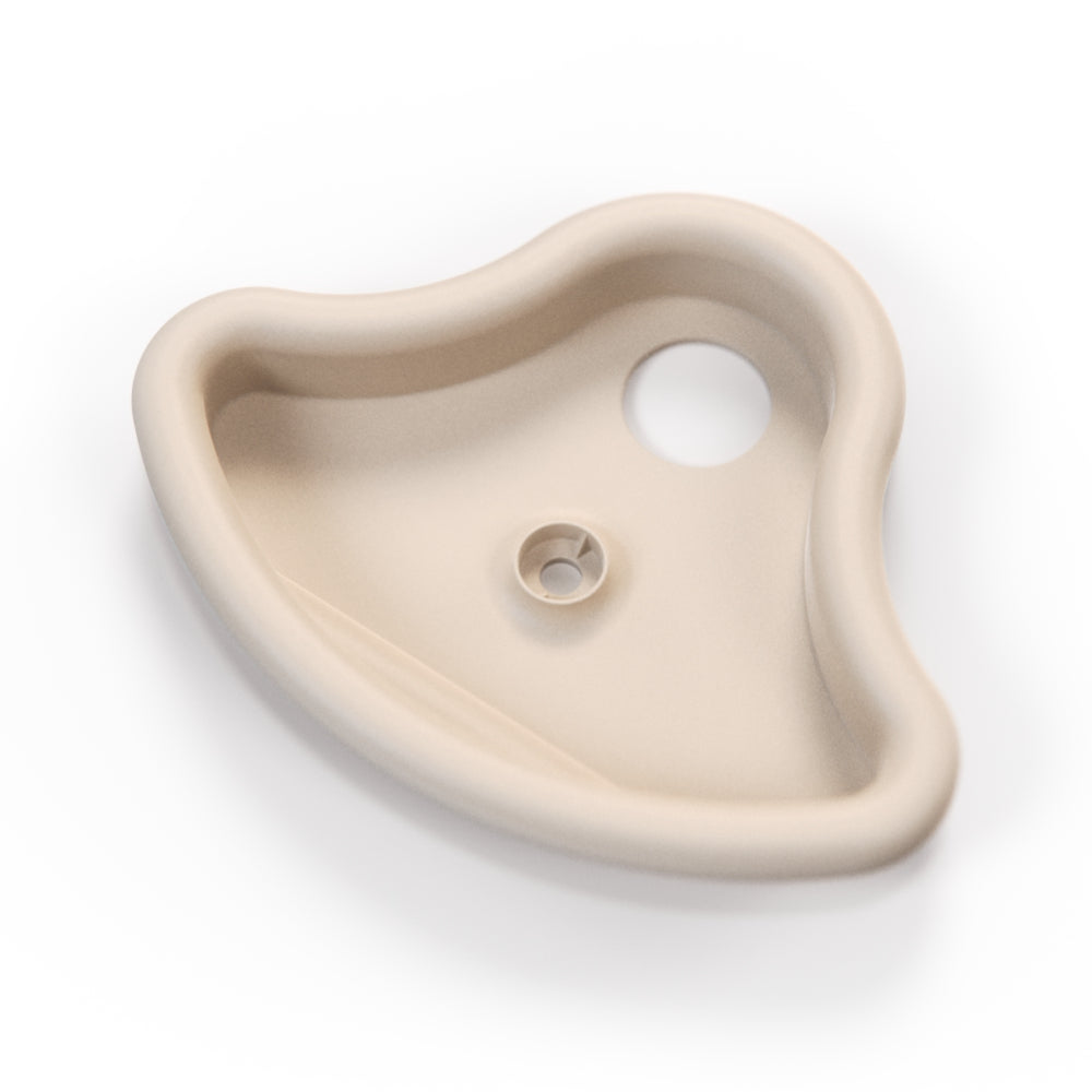 Mercedes W123 S123 C123 Manual Sunroof Recess Plate Black /Chrome / Cremebeige / Grau (Grey) A1237800163 — view 5