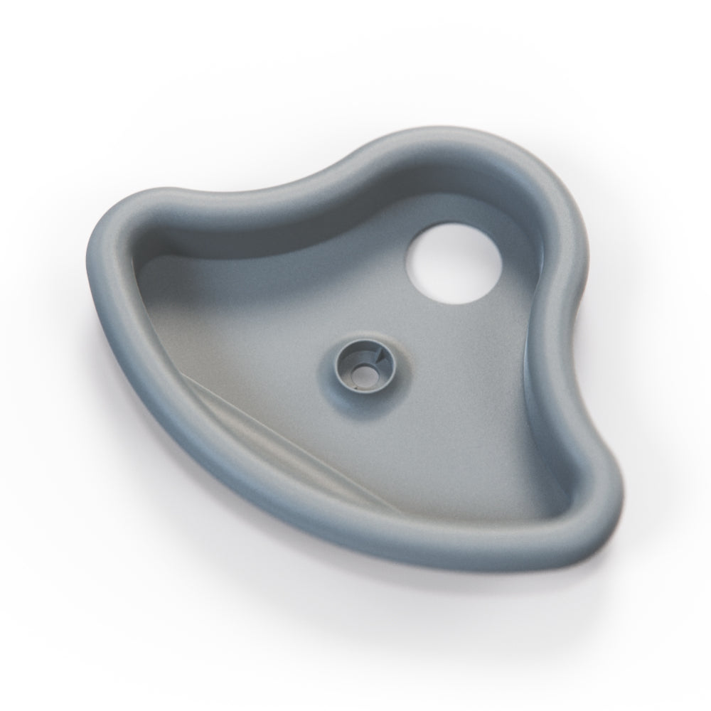 Mercedes W123 S123 C123 Manual Sunroof Recess Plate Black /Chrome / Cremebeige / Grau (Grey) A1237800163 — view 3