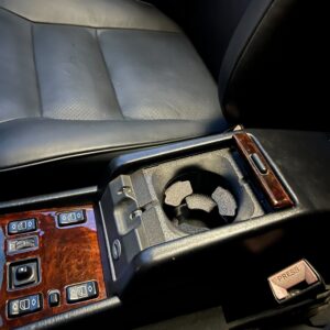 Mercedes W124 C124 A124 S124 Custom Cup Holder Insert - For Center Console Storage Box — view 8