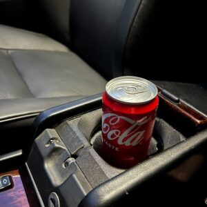Mercedes W124 C124 A124 S124 Custom Cup Holder Insert - For Center Console Storage Box — view 2