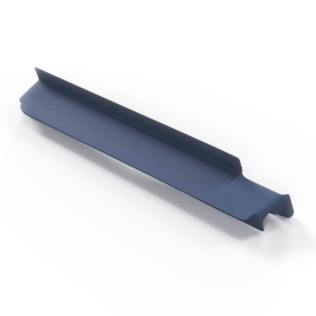 Mercedes-Benz W124 Coupe Convertible Seat Lower Trim Panel Right, Blau Left or Right — Left / Blau (Dark-Blue)