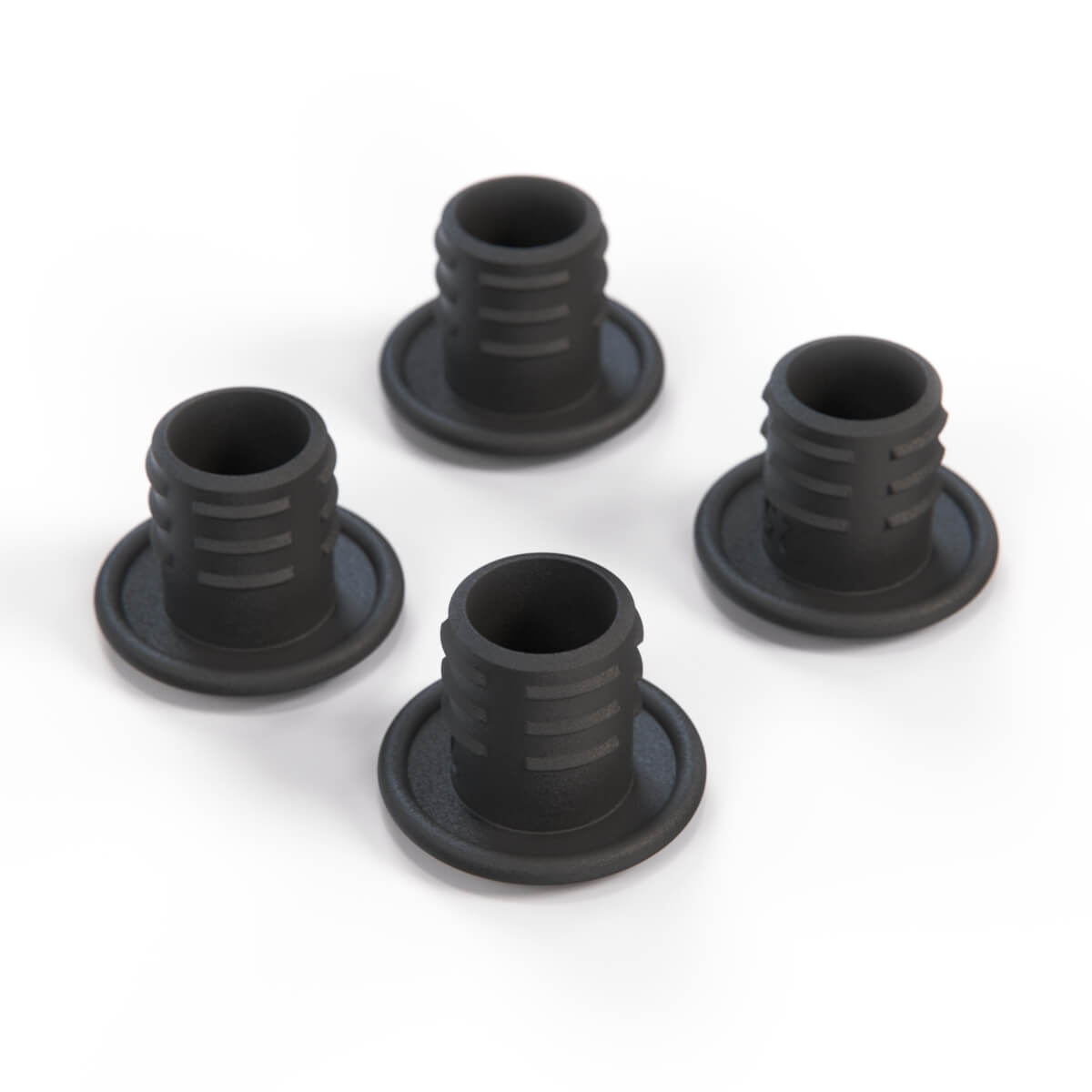 Mercedes-Benz W124 W201 Prelift Side Skirt Jacking Point Cover Cap Set of 4 Black or — view 4