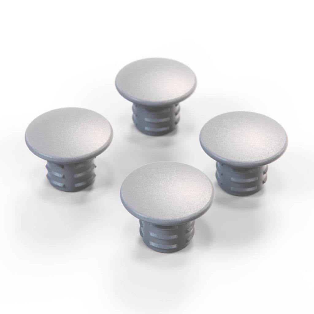 Mercedes-Benz W124 W201 Prelift Side Skirt Jacking Point Cover Cap Set of 4 Black or — view 2