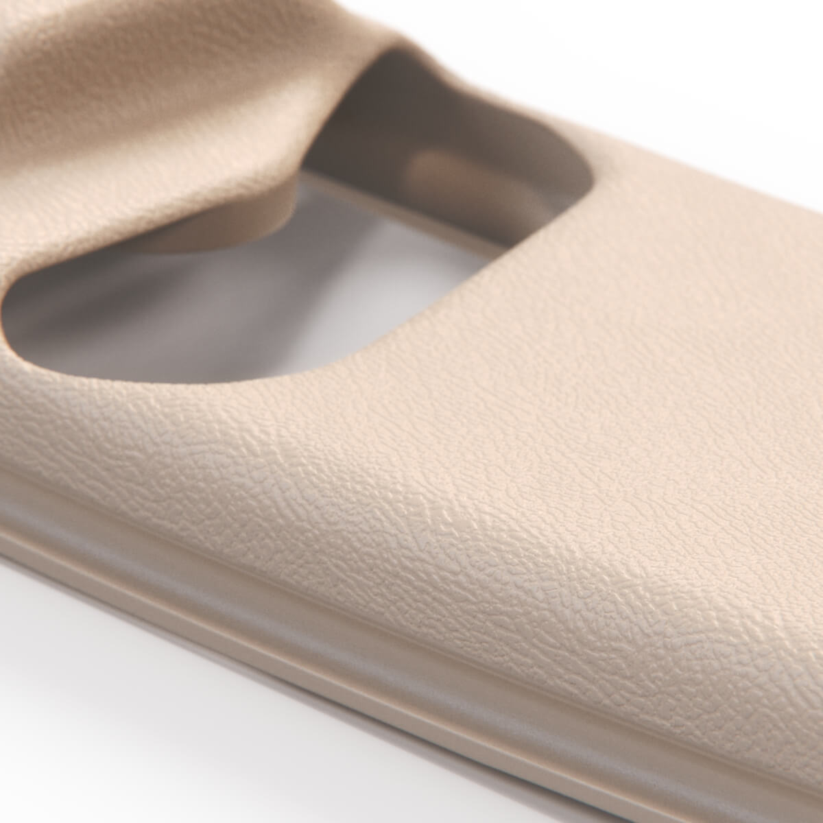 Mercedes-Benz W126 B-pillar Safety Belt Post Cover Left or Right — view 3