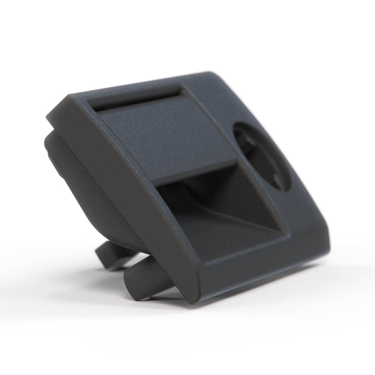 Mercedes-Benz W126 C126 Glove Box Lock Handle Black (A1266800184) — view 2