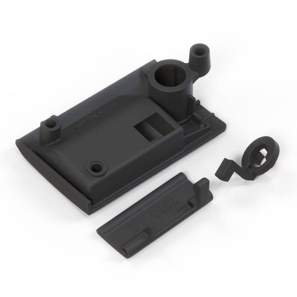 Mercedes-Benz W126 C126 Glove Box Lock Handle Black (A1266800184) — view 4