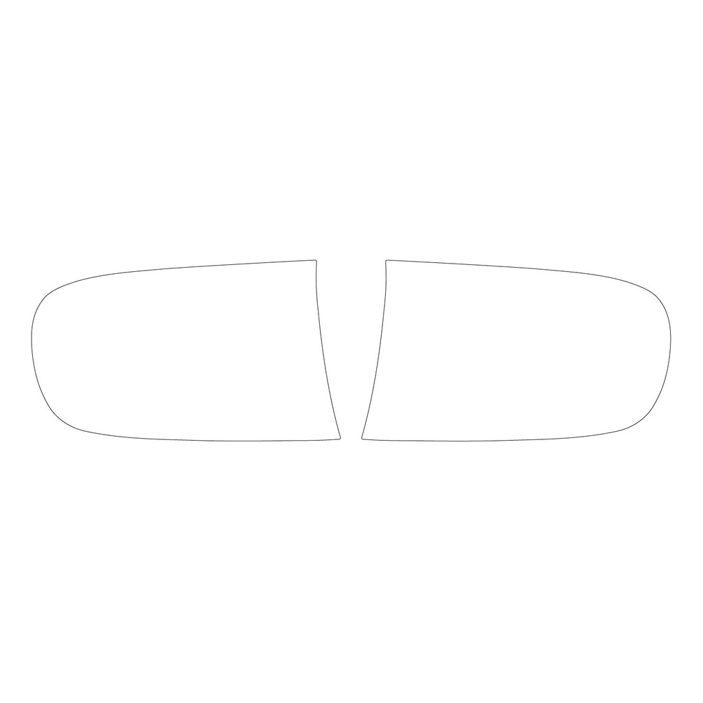 Mercedes-Benz W140 Mirrors PPF Paint Protection Film Precut Set of 2 Left or Right — view 3