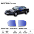 Mercedes-Benz W140 Mirrors PPF Paint Protection Film Precut Set of 2 Left or Right