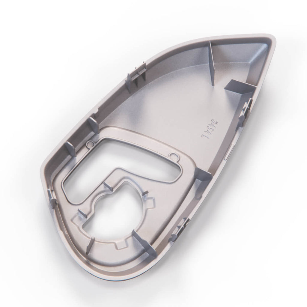 Mercedes-Benz W164 W251 Front Side Seat Switch Trim Cover Silver Left or Right — view 4