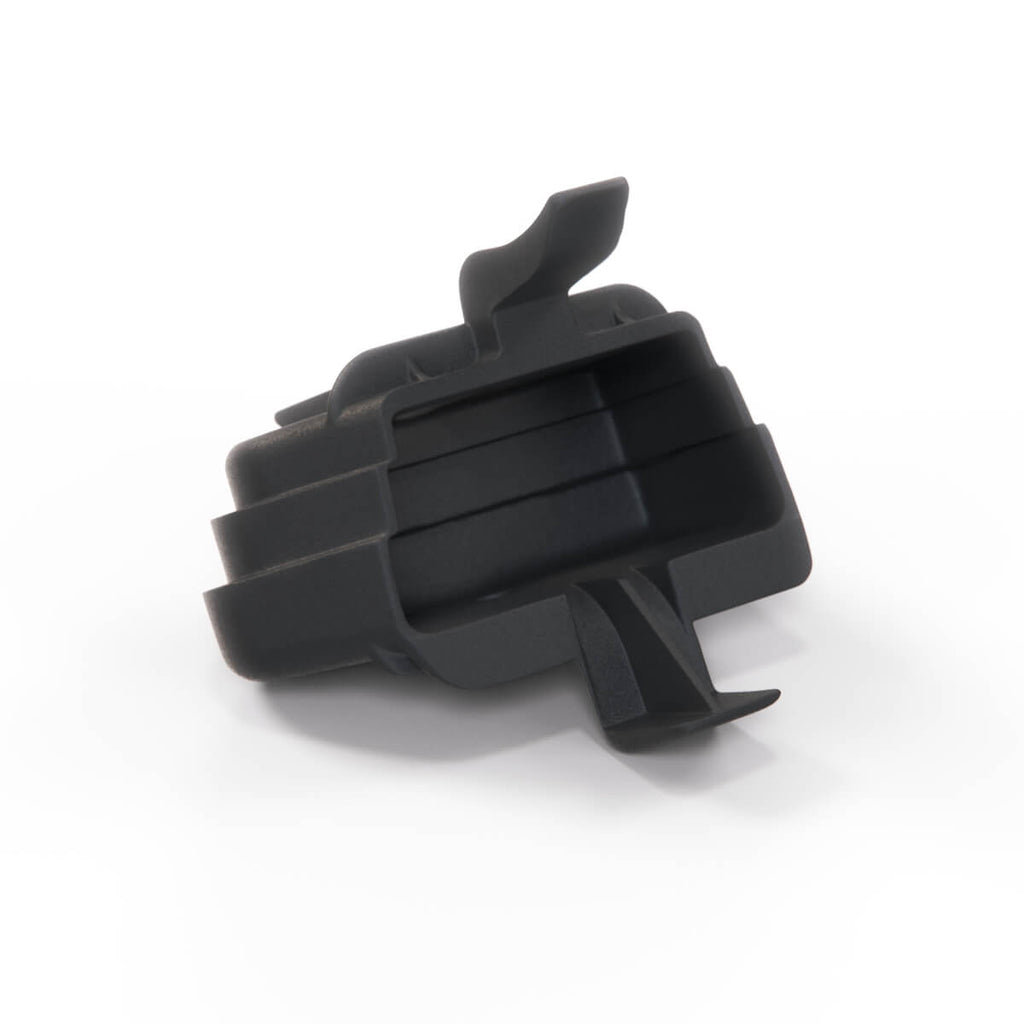 Mercedes-Benz W201 Front Door Handle Bracket Black Left or Right — view 2