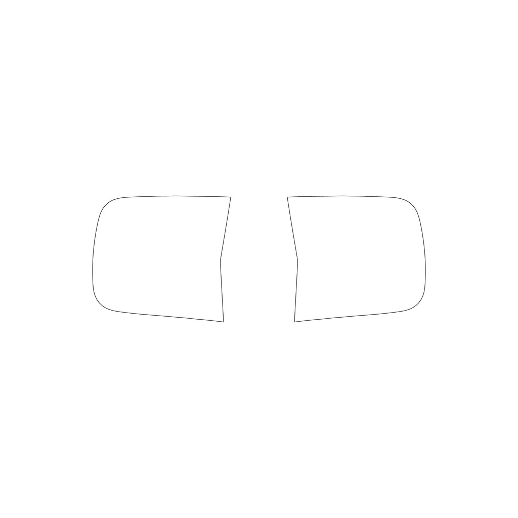 Mercedes-Benz W201 Mirrors Cover – 3m Pro Transparent PPF Paint Protection Film Precut – — view 3