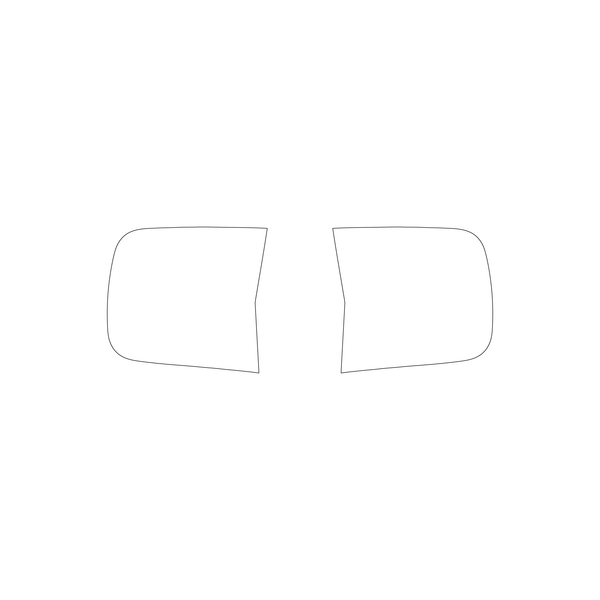 Mercedes-Benz W201 Mirrors Cover – 3m Pro Transparent PPF Paint Protection Film Precut – — view 3
