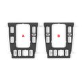 Mercedes-Benz W202 Center Console Trim Buttons Bracket Holder Black (A2026830000)