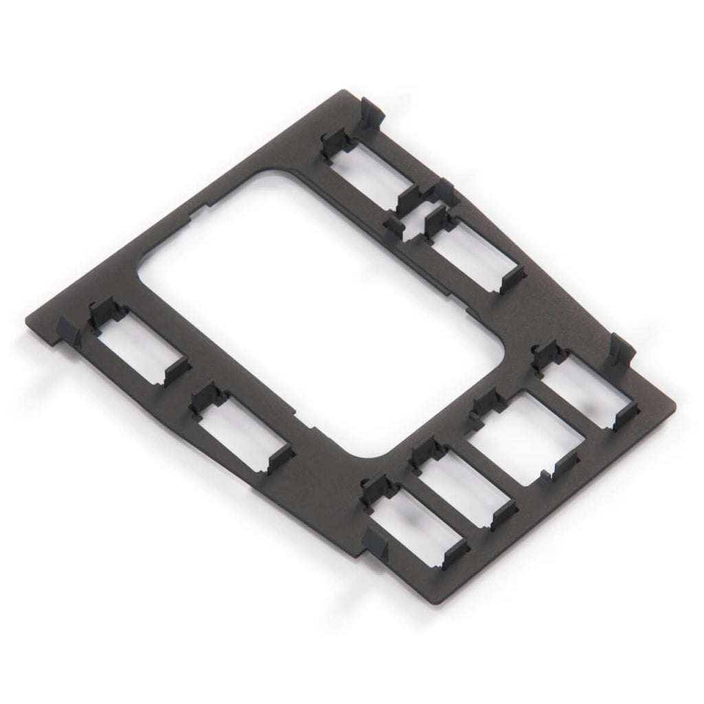 Mercedes-Benz W202 Center Console Trim Buttons Bracket Holder Black (A2026830000) — view 2