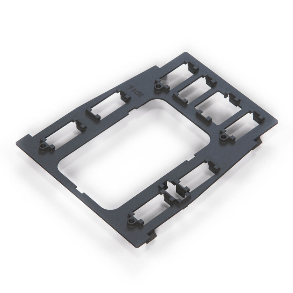 Mercedes-Benz W202 Center Console Trim Buttons Bracket Holder Black (A2026830000) — view 4