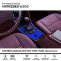 Mercedes-Benz W202 Shifter Trim Panel Cover All Versions PPF Paint Protection Film Precut