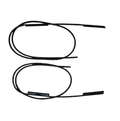 Mercedes-Benz W203 W211 C209 Sunroof Repair Cables Set of 2 (A2157800589 / A2157800689)
